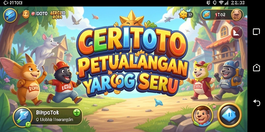 Gameplay seru dari CERITOTO yang penuh tantangan.