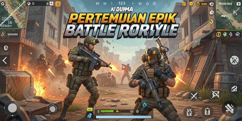 Tangkapan layar menampilkan aksi intens gameplay K234.