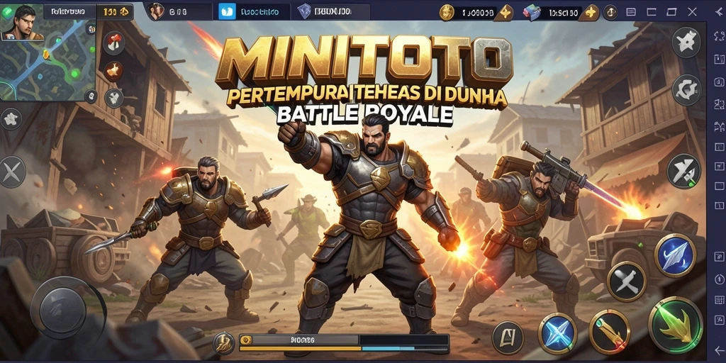 Gameplay seru di MINITOTO dengan pertempuran sengit.