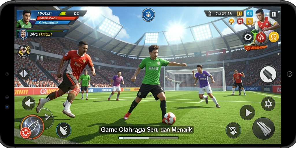 Tampilan menarik dari gameplay MPO1221 yang penuh aksi.
