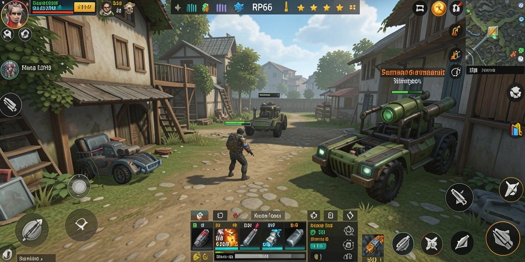 Tampilan gameplay RP66 yang menegangkan dan strategis.